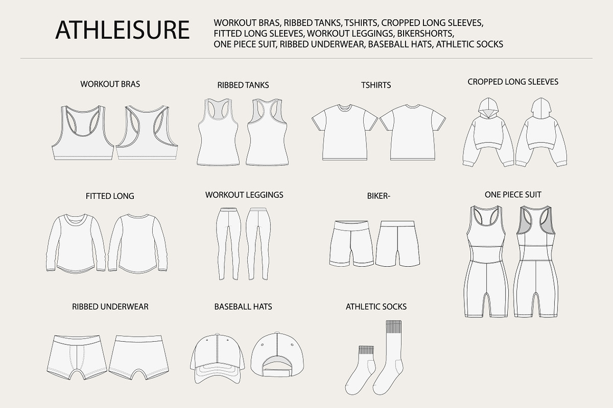 Essential Clothing Mockups Pack, an Apparel Mockup by S.i. Graphics® (Photo 4 of 6)