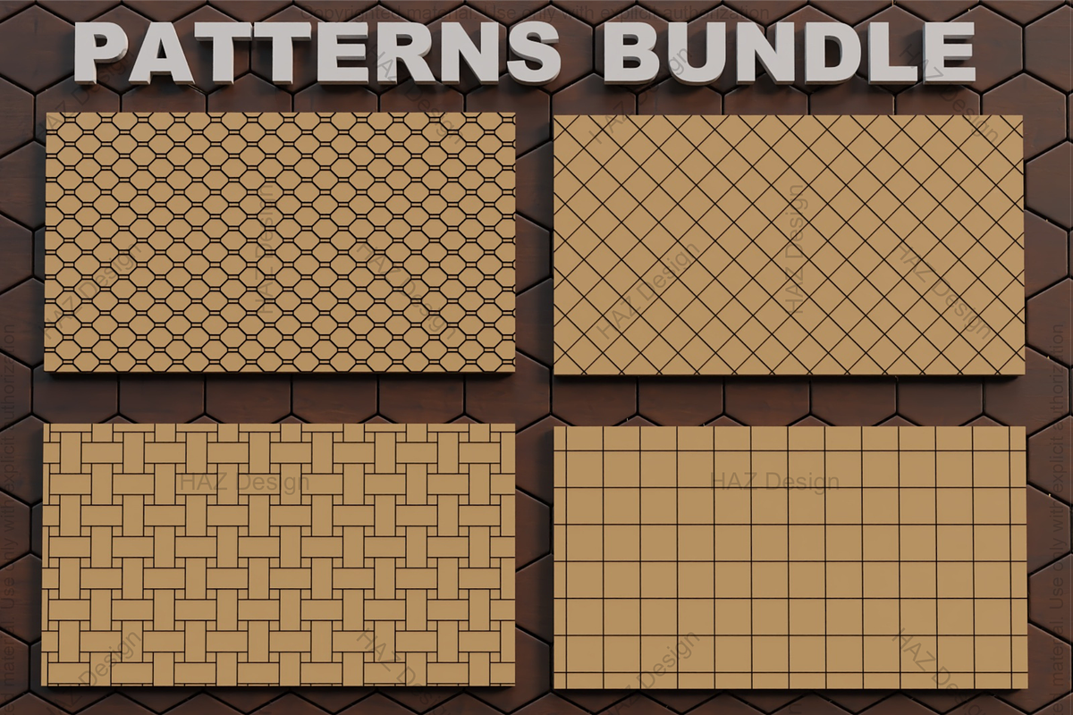 Laser Cut Patterns SVG 402, a Graphic by AtacanDigital (Photo 4 of 6)