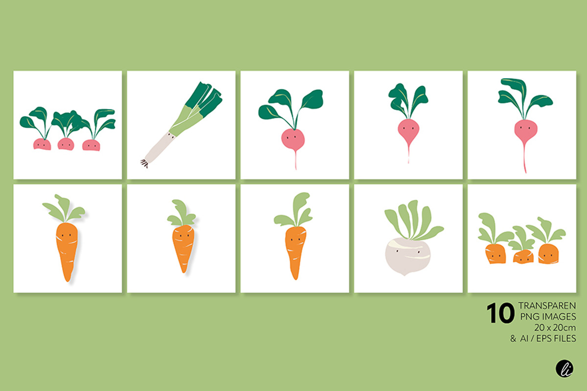 Happy Gardener AW Pattern Set, an Illustration by Andrea Liesert (Photo 4 of 7)