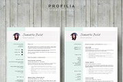 Word Resume & Cover letter Template, a Resume Template by Profilia Resume Boutique (Thumbnail 2 of 3)