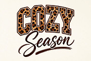 Cozy Season Sublimation PNG, a Seasonal Illustration by Canvas Craft (Thumbnail 1 of 6)