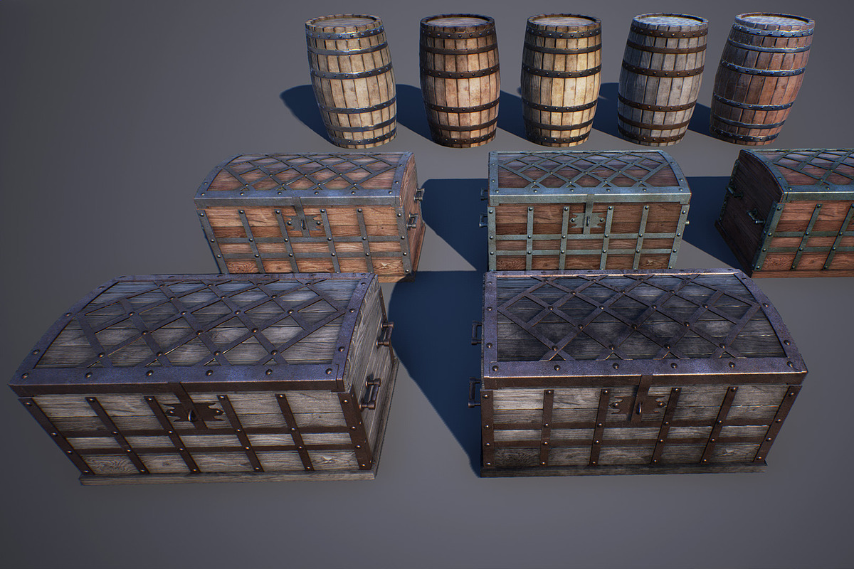 Medieval Props Pack, an Object 3D Model by SilverTM (Photo 6 of 6)