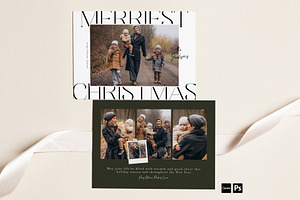 Christmas Card Template CC188