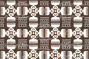 Adinkra DUAFE Pattern I, a Pattern Graphic by ByGiftyJane (Thumbnail 4 of 11)