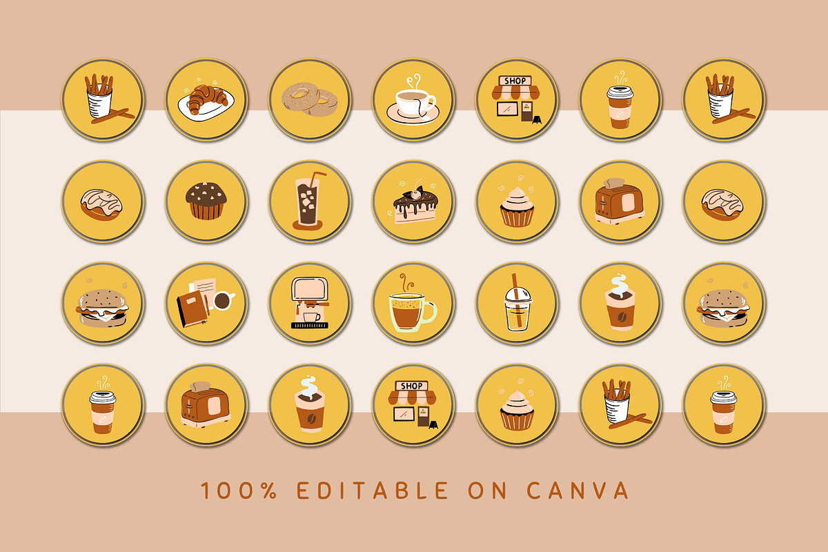 INSTAGRAM HIGHLIGHT COVERS, a Social Media Template by The Little Lily Studio (Photo 3 of 5)