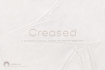 CREASED | Wrinkled paper pack