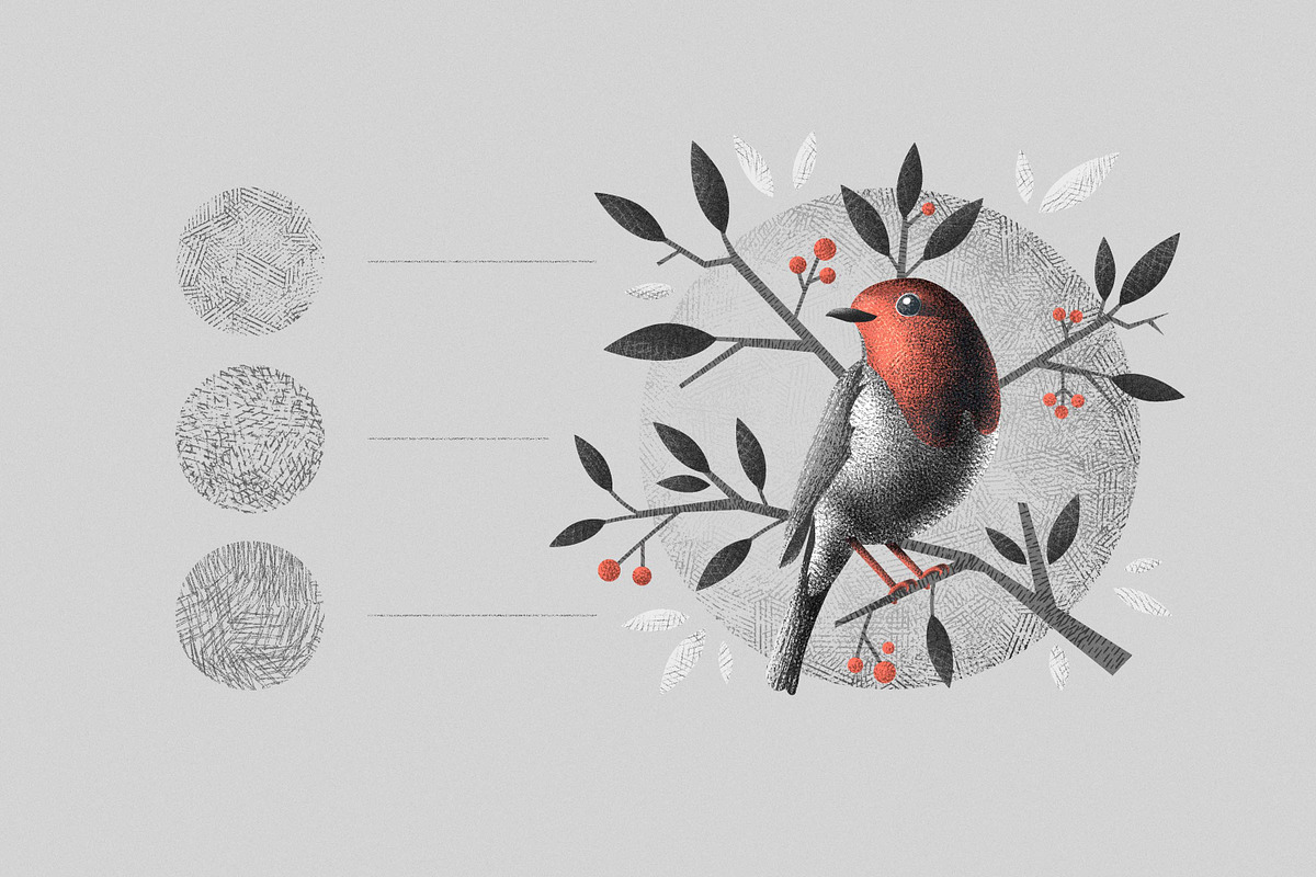 Procreate Shader Brushes Bundle, a Brush Add-On by brushapes.com (Photo 20 of 33)