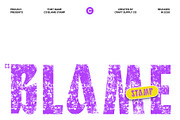 CS Blame Stamp, a Sans Serif Font by Craft Supply Co. (Thumbnail 1 of 8)