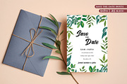 Greenery wedding Invitation Suite, an Invitation Template by Beyond Muse (Thumbnail 6 of 10)