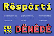 CS Gayle Mono 3D, a Sans Serif Font by Craft Supply Co. (Thumbnail 7 of 8)