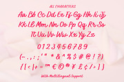 Sour Candy Handwriting, a Handwritten Font by Littlehand (Thumbnail 9 of 9)