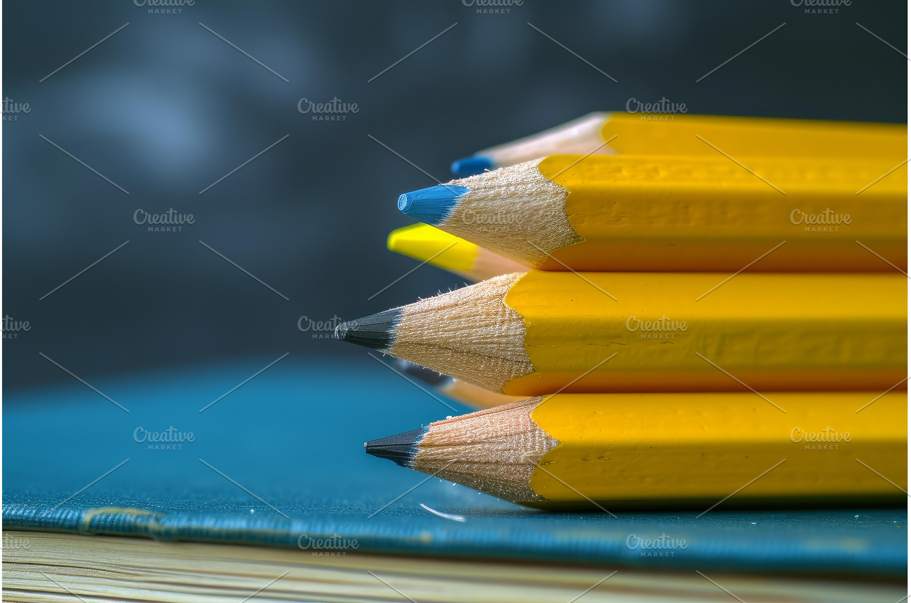 Colorful pencils in close-up view, an Arts & Entertainment Photo by Ylivdesign