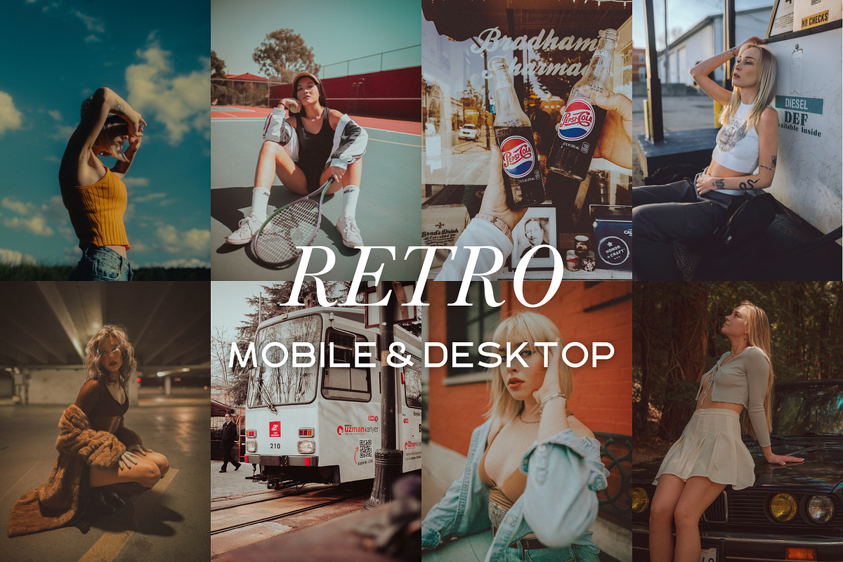15 Retro Lightroom Presets, a Preset Add-On by LWPRESETS (Photo 1 of 9)