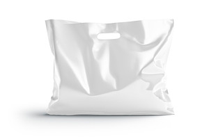 Plastic Bag Wide Stand 3D Model