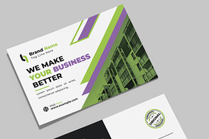 Business Better Postcard Layout