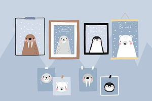 Arctic Adventure - Cute Animals