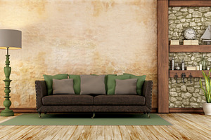 Retro living room