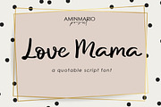 Lovely Script Bundle 20 Fonts, a Script Font by AMINMARIO (Thumbnail 15 of 21)