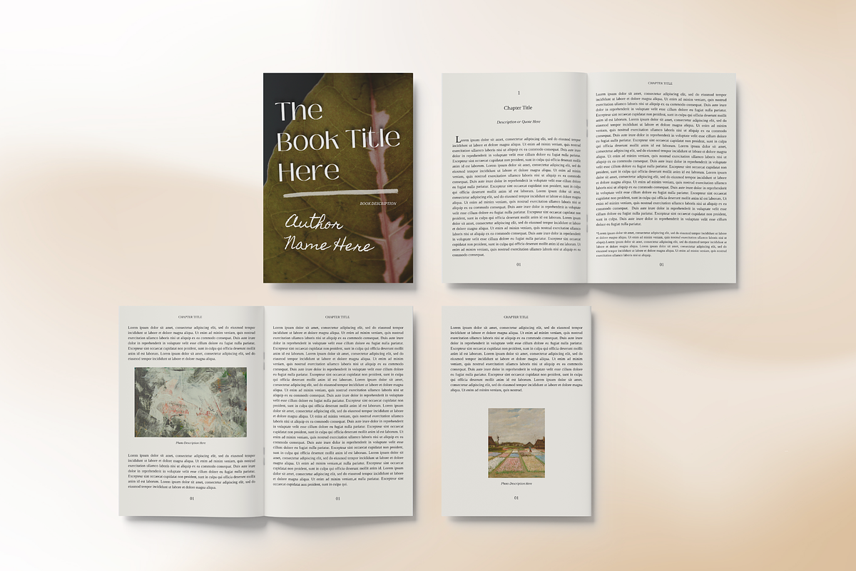 STILL | Chapter Book Canva Template preview 8
