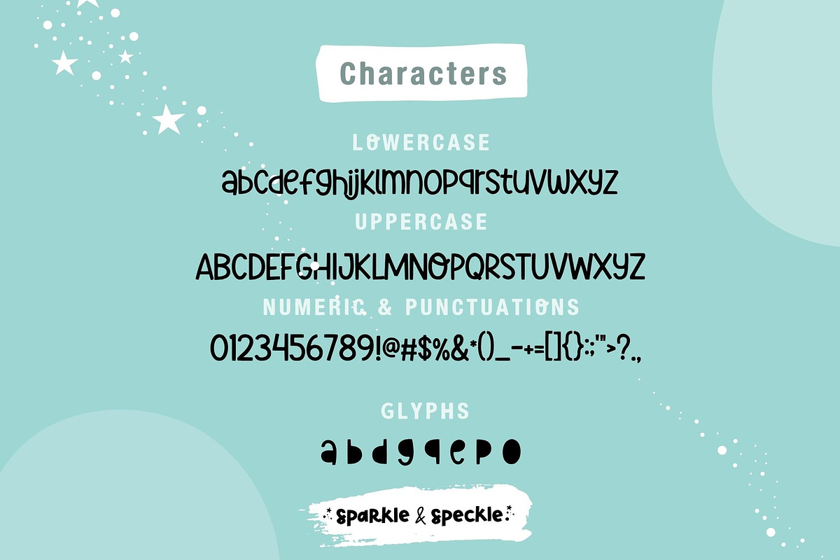 Magic Dust Playful Display Font, a Sans Serif Font by Sparkle & Speckle (Photo 6 of 6)