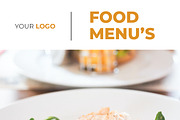 Restaurant Menu Template, a Brochure Template by Jiwstudio (Thumbnail 2 of 3)