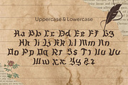 Fourient - Blackletter Gothic Font, a Blackletter Font by Dhabee (Thumbnail 7 of 11)