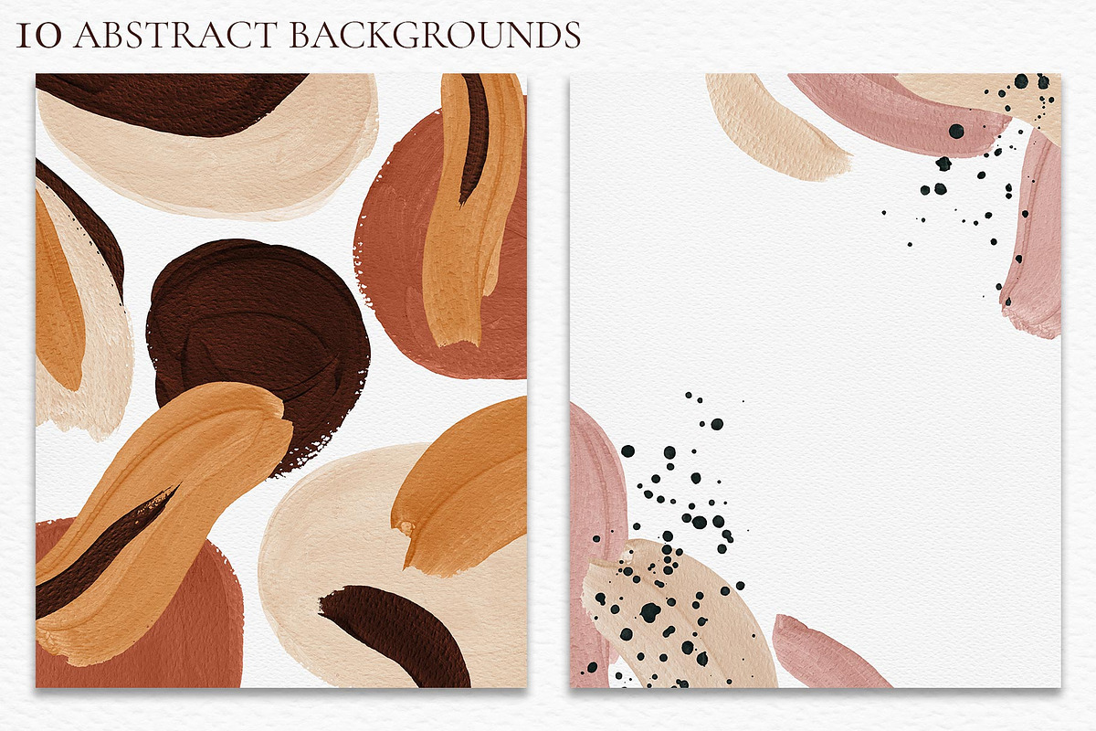 Gouache Abstract Shapes, Backgrounds, an Object Graphic by CatJello Graphics (Photo 20 of 28)