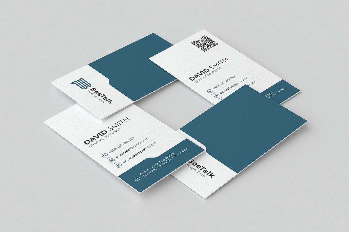 Clean Business Card, a Business Card Template by PicoartBd (Photo 1 of 3)