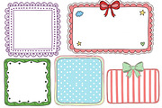 Christmas Coquette Frame Clipart, an Illustration by Daily.Designs (Thumbnail 2 of 4)