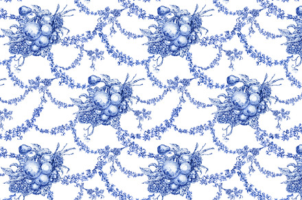Toile De Jouy - Fruit Bouquet