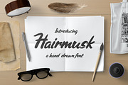 Hairmusk, a Font by Heroglyphs Studio (Thumbnail 1 of 5)