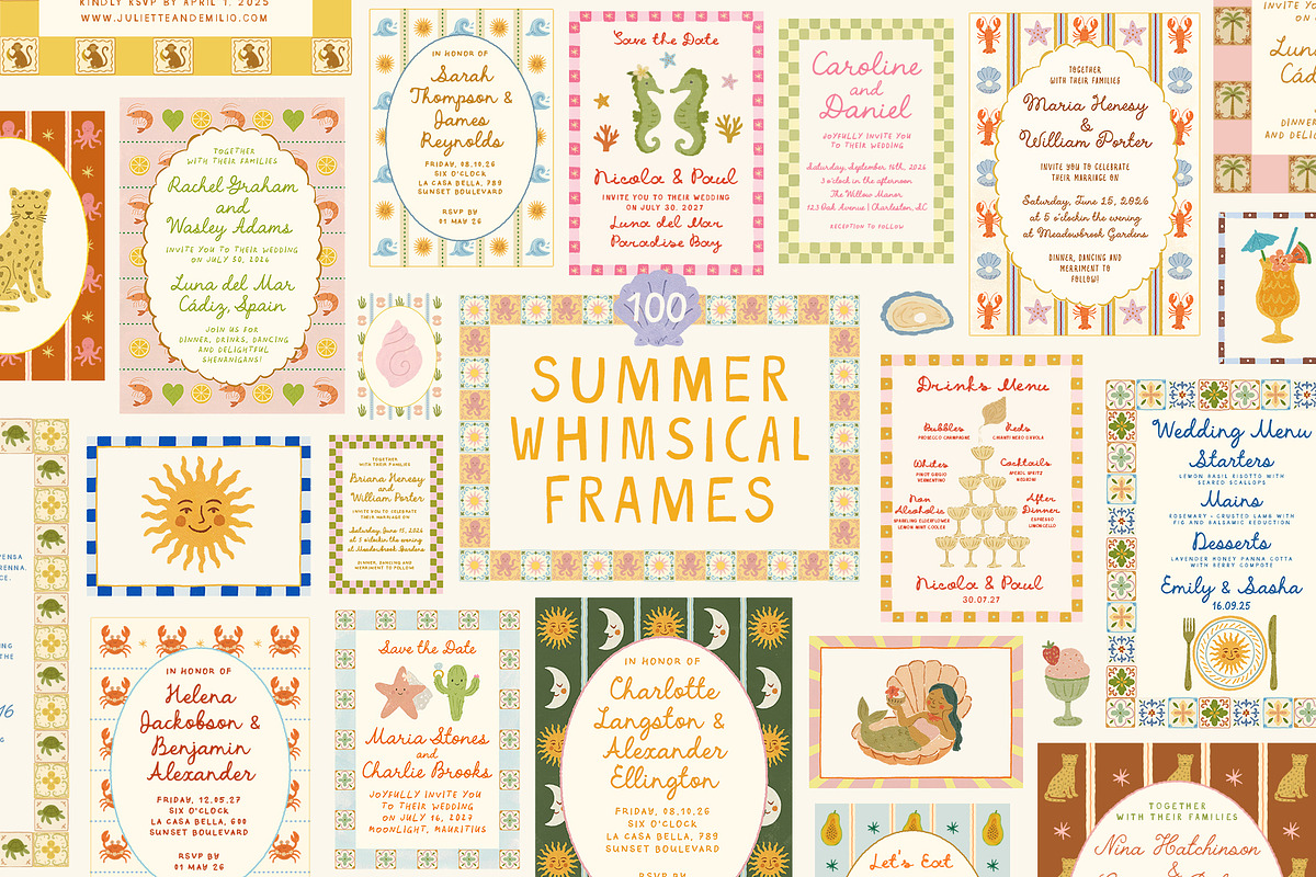 Whimsical Hand-drawn Summer Bundle, an Object Illustration by Ayya Studio (Photo 36 of 46)