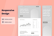 Investment Company Wireframe Website, a Wireframe Template by INSPR STD (Thumbnail 3 of 6)