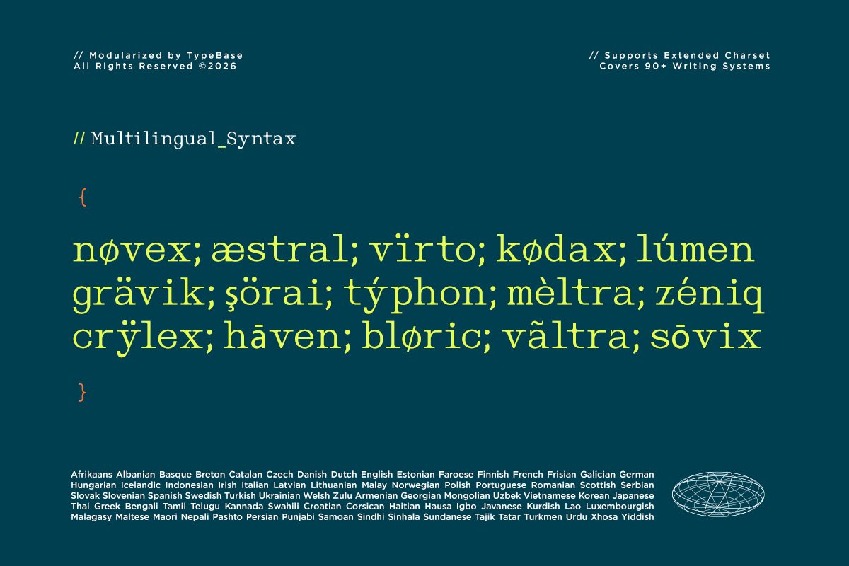 Monospace Serif Font - Nickota, a Serif Font by Say Studio (Photo 9 of 10)