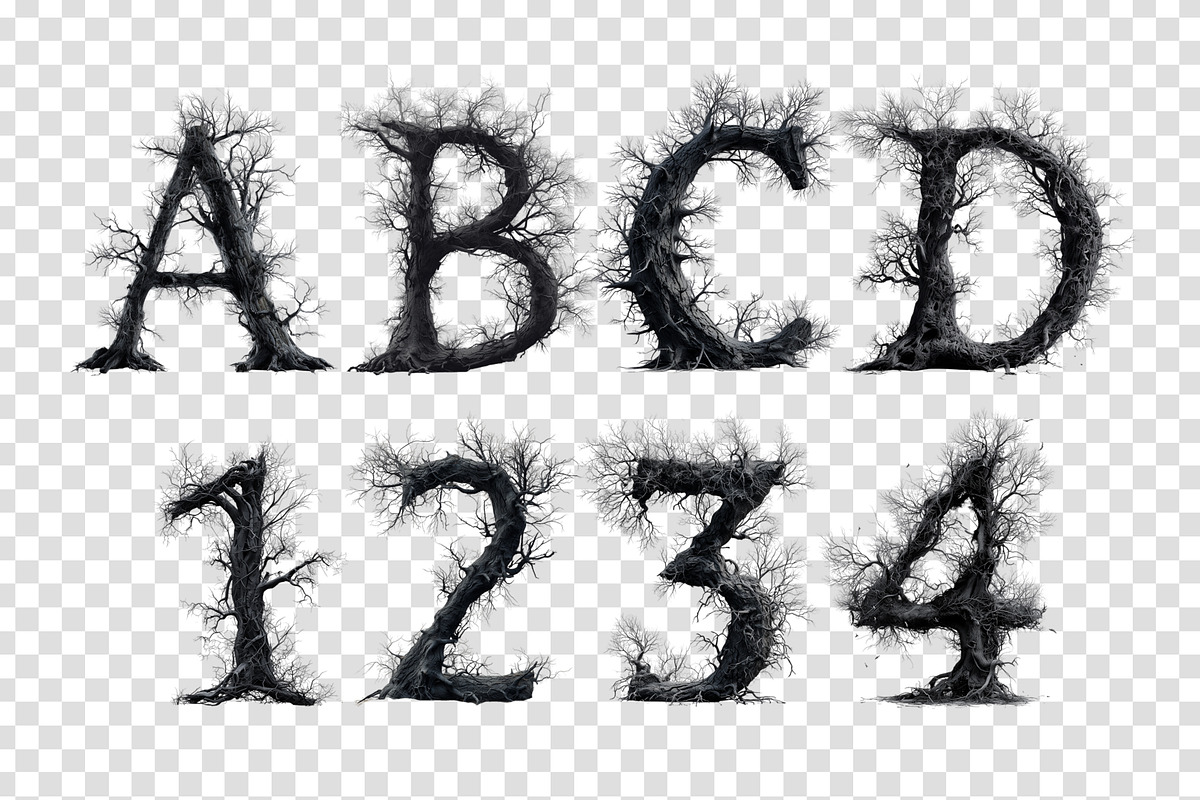 Spooky Forest, a Serif Font by Loudoun Design Co. (Photo 6 of 6)