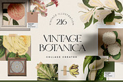 Vintage Botanica | Collage Creator, an Object Graphic by Leleka.Store (Thumbnail 1 of 15)