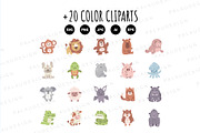 Animal Friends Clipart, an Animal Illustration by Palau (Thumbnail 8 of 10)