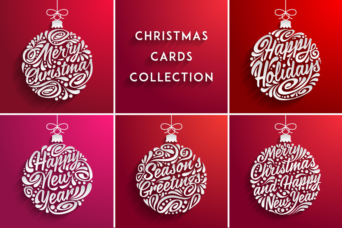 Christmas Cards Collection, a Decorative Illustration by Greeek (Photo 1 of 6)