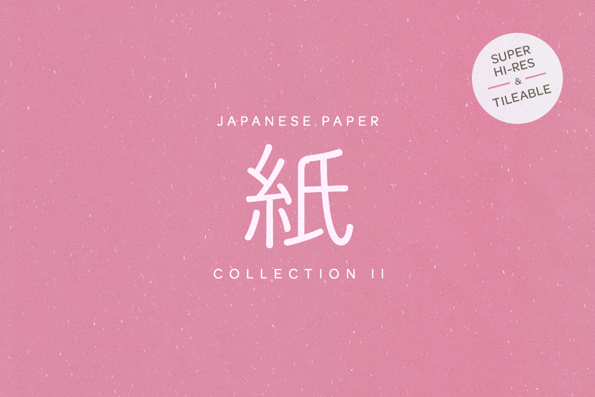 WASHI Japanese Papers 2, a Texture Graphic by Hanko Goods (Photo 1 of 10)