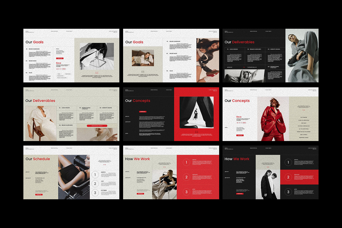 REVE | Brand Proposal Keynote Canva, a Presentation Template by Studio Temply (Photo 10 of 13)