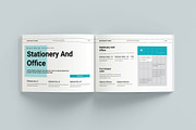 Brand Manual Landscape Template, a Brochure Template by GoldenGrid Studio (Thumbnail 9 of 15)