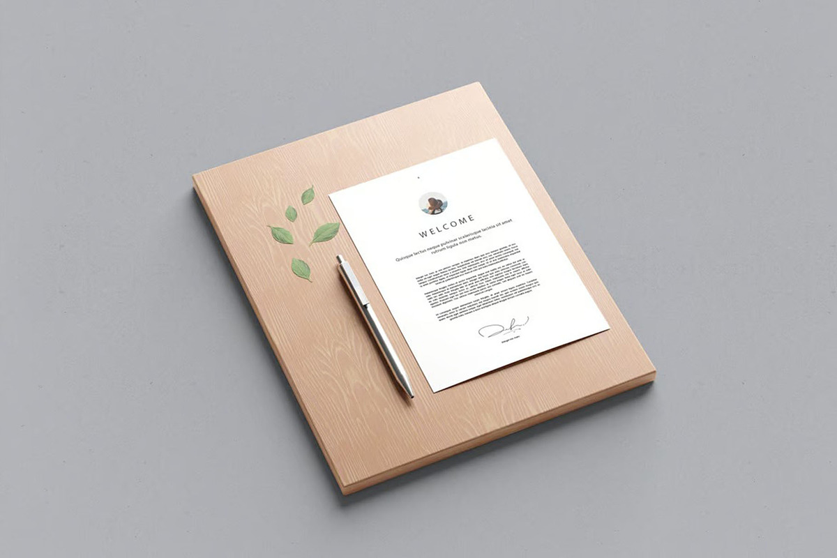 A4 Paper Mockup, an Advertising Mockup by Se٧enStudio (Photo 3 of 3)