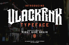 RSB VlackFink Typeface