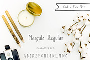 Margalo Font + Extras, a Serif Font by Blissberry Design (Thumbnail 9 of 12)