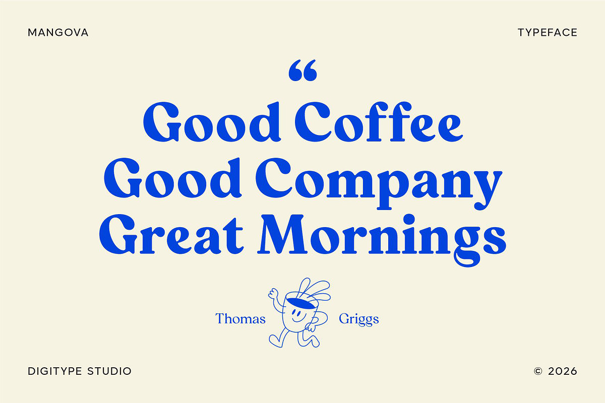 Mangova Font Family, a Serif Font by Digitype Studio (Photo 2 of 10)