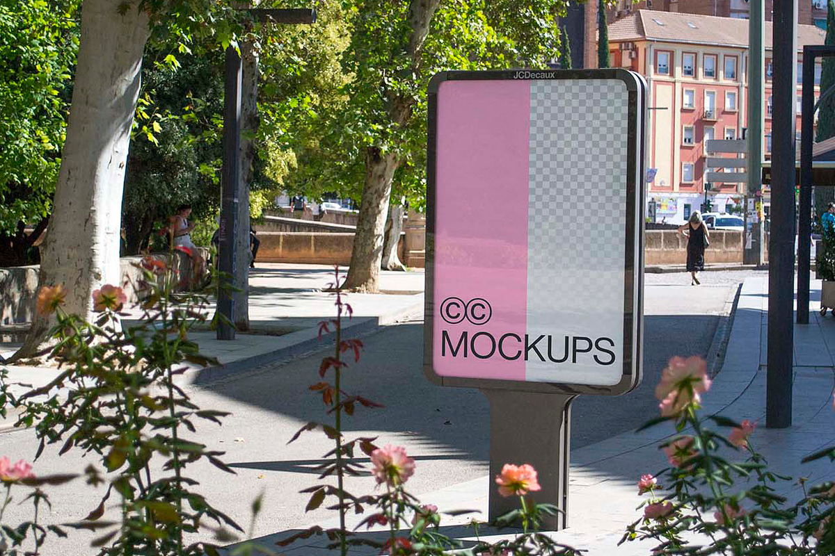 Spain Street Poster Mockup P009, an Advertising Mockup by CC Mockups (Photo 1 of 4)