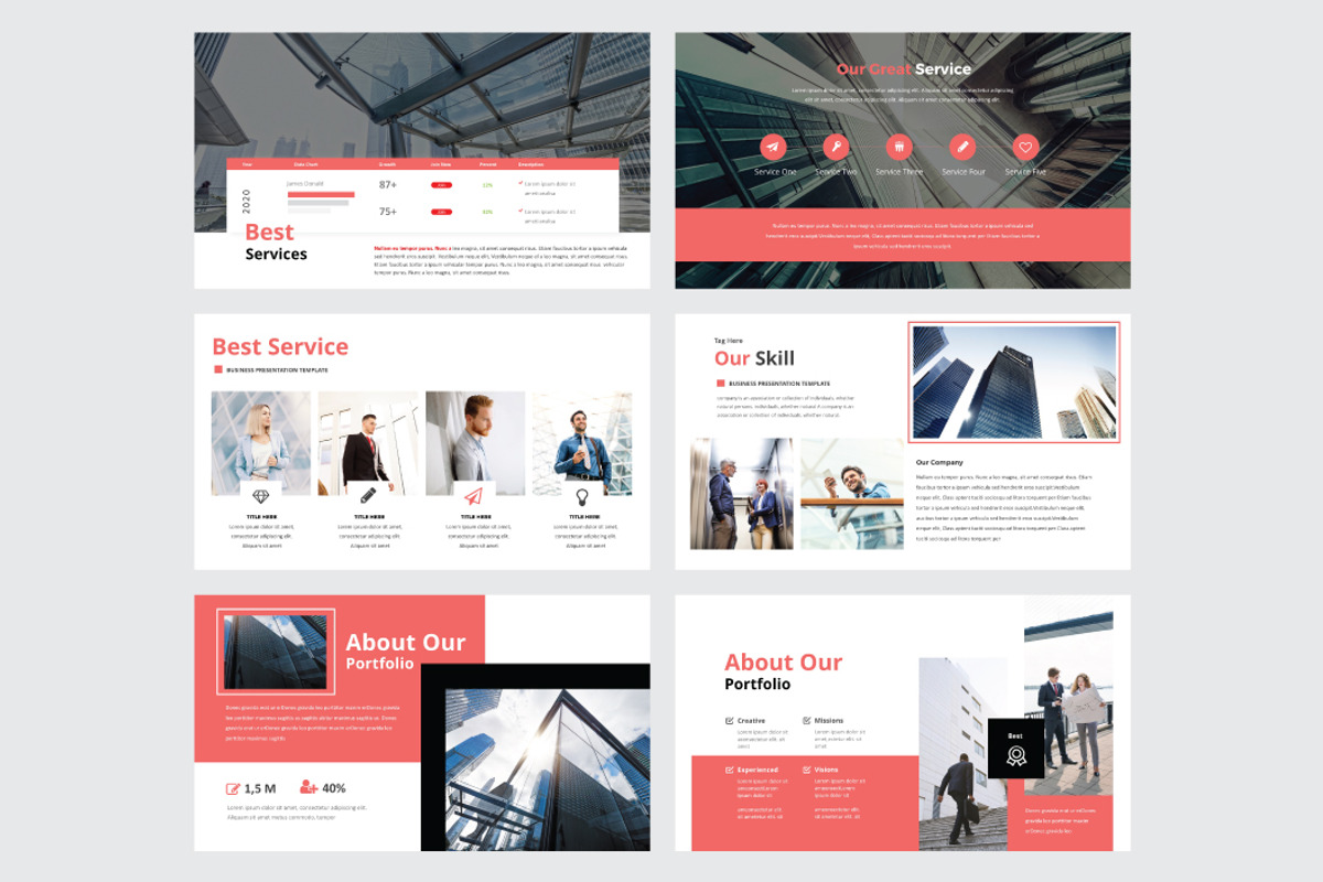 GOALS ANALYS - Powerpoint Template, a Presentation Template by Shafura (Photo 4 of 6)