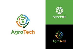 Agro Tech Logo Modern, a Branding & Logo Template by zaqilogo