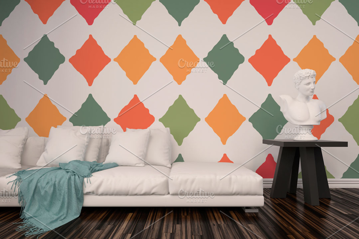 Diamonds Pattern, a Pattern Graphic by Luis Quesada Design (Photo 2 of 6)