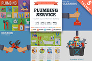 Plumbing Service, a Work Illustration by TAlex (Thumbnail 1 of 7)